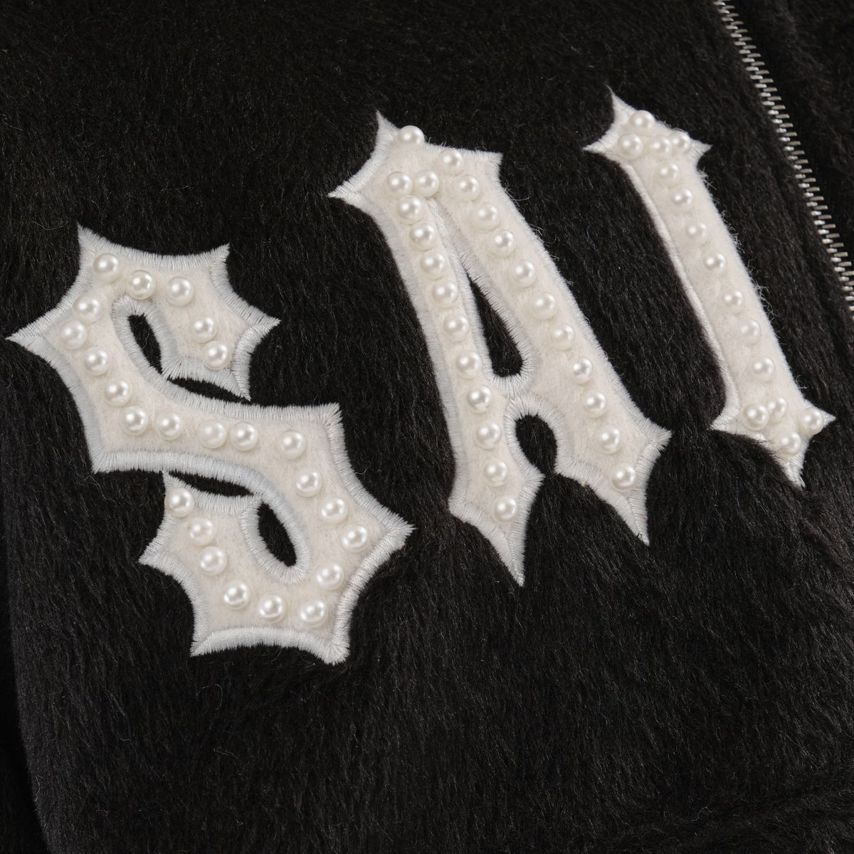 Saints' Mohair Pearl Embroidery Zip Hoodie + Pants – WNS Apparel