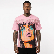 Life Hustlers Crying Lady Rhinestone T-Shirt
