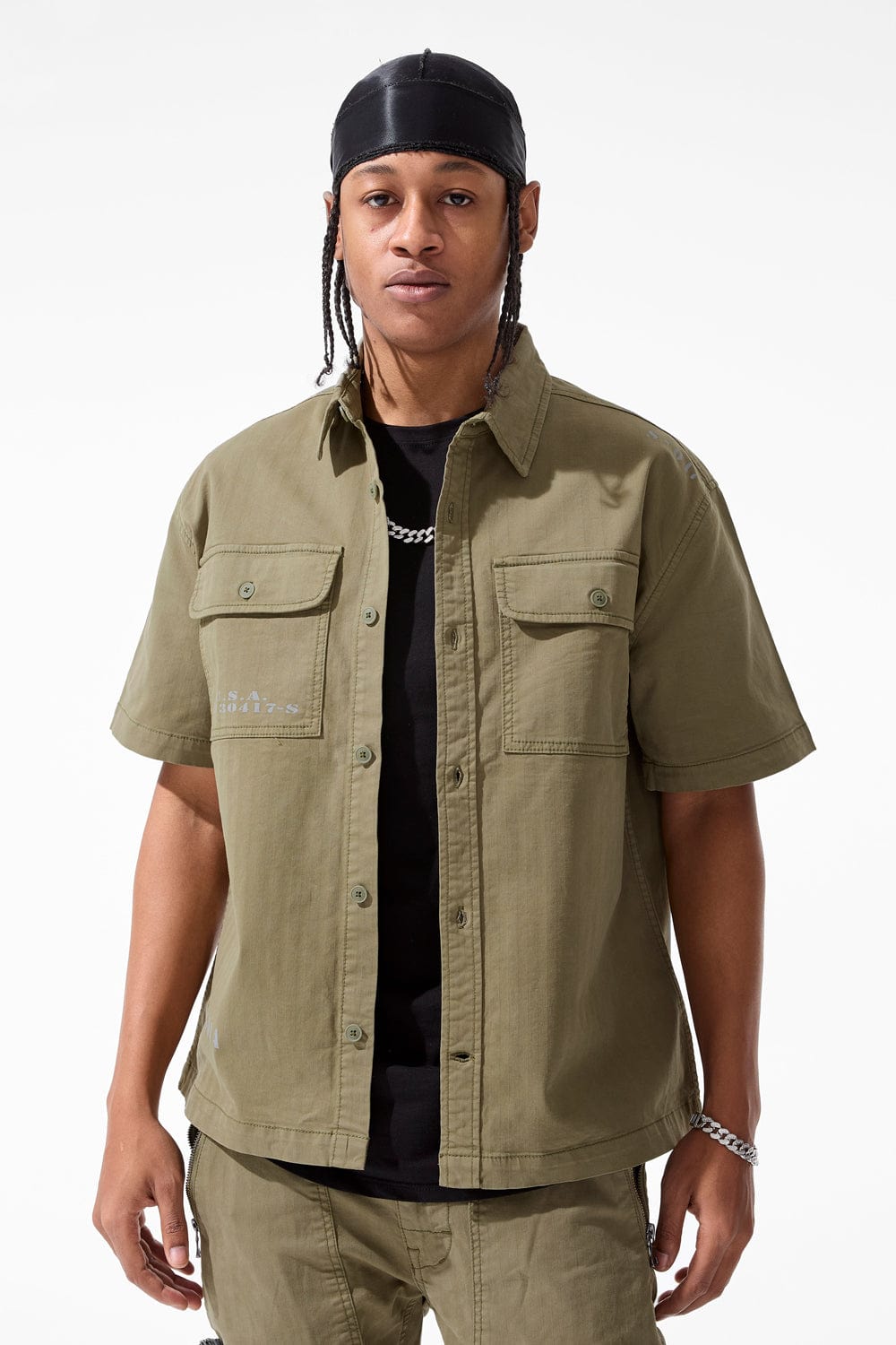 dress shirt and cargo pants What to Wear with Cargo Pants This Spring