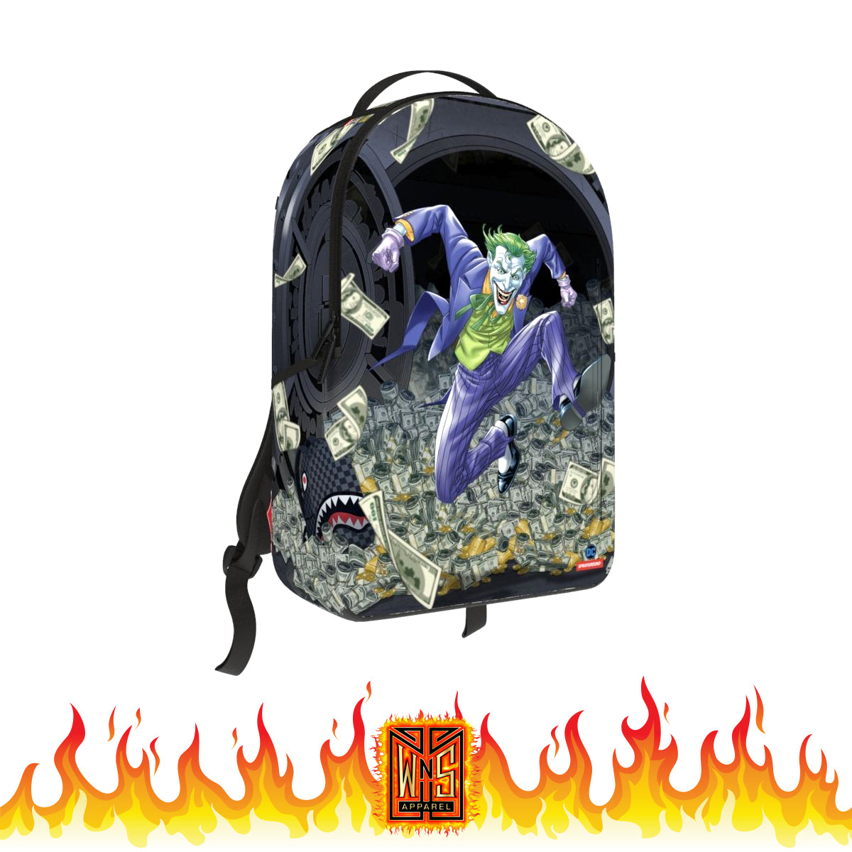 Sprayground バットマン×ジョーカー コラボ SPRAYGROUND BATMAN BACKPACK – BLUE CITY NYC