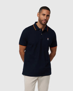 Psycho Bunny Mens Troy Pique Polo