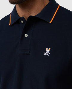 Psycho Bunny Mens Troy Pique Polo