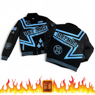 Jordan Craig Detroit Lions Varsity Jacket