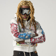 DUAA Global World Cup Crop Hoodie