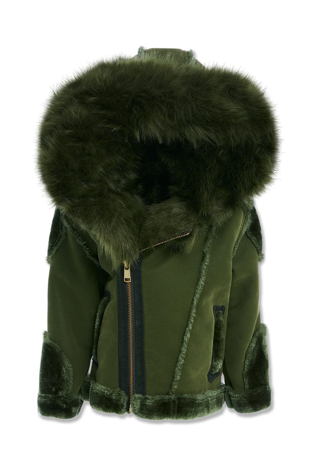 Kids Jordan Craig El Jefe Shearling Moto Jacket – WNS Apparel