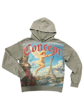 Concept Angel Light Olive Hoodie