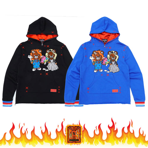 Love Kills Chucky Pullover Hoodie