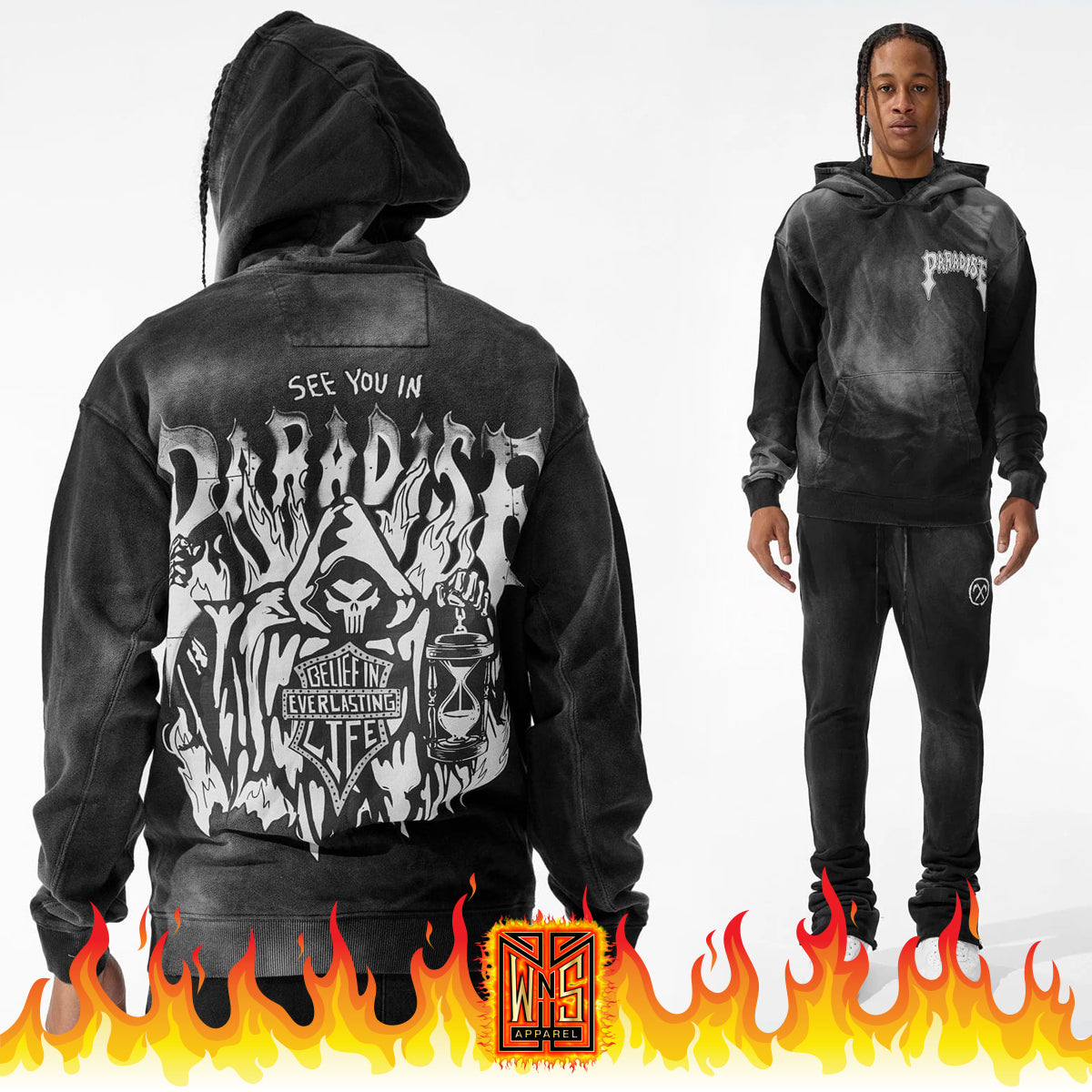 Jordan Craig Afterlife Stacked Sweatsuit – WNS Apparel