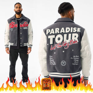 Jordan Craig Paradise Tour Varsity Jacket