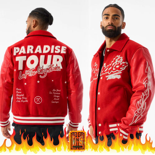 Jordan Craig Paradise Tour Varsity Jacket