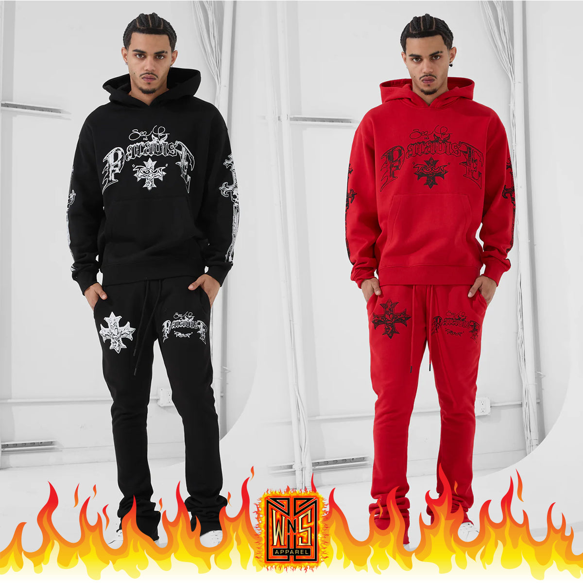 さ*ゆ様 House On The Hill Sweat Suit レッド　80 さ*ゆ様 House On The Hill Sweat Suit レッド 80 さ*ゆ様