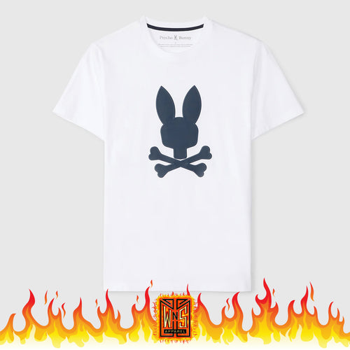 Psycho Bunny Mens Houston Graphic Tee