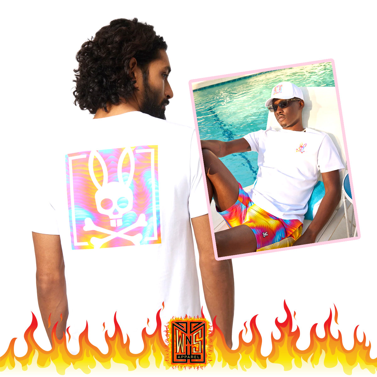 Psycho Bunny Montgomery Back Graphic Tee – WNS Apparel