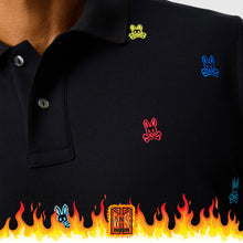 Psycho Bunny All Over Print Pique Polo
