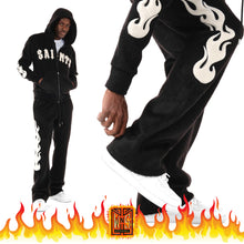 Saints Mohair Stacked Sweatsuit