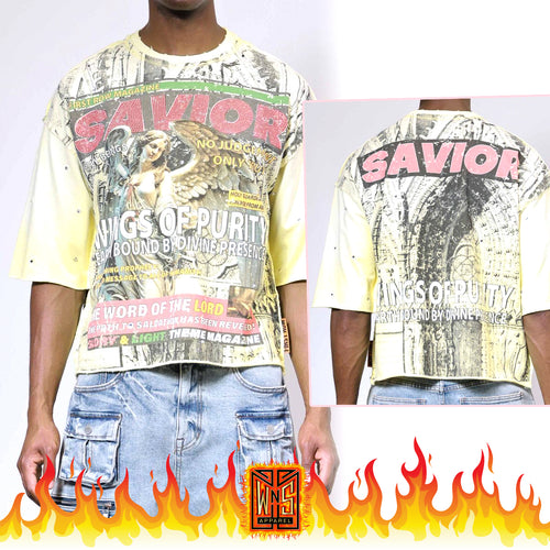 FR Savior Cropped Tee