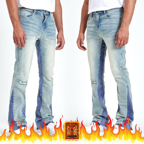 Sugarhill Agrippa Stacked Jeans