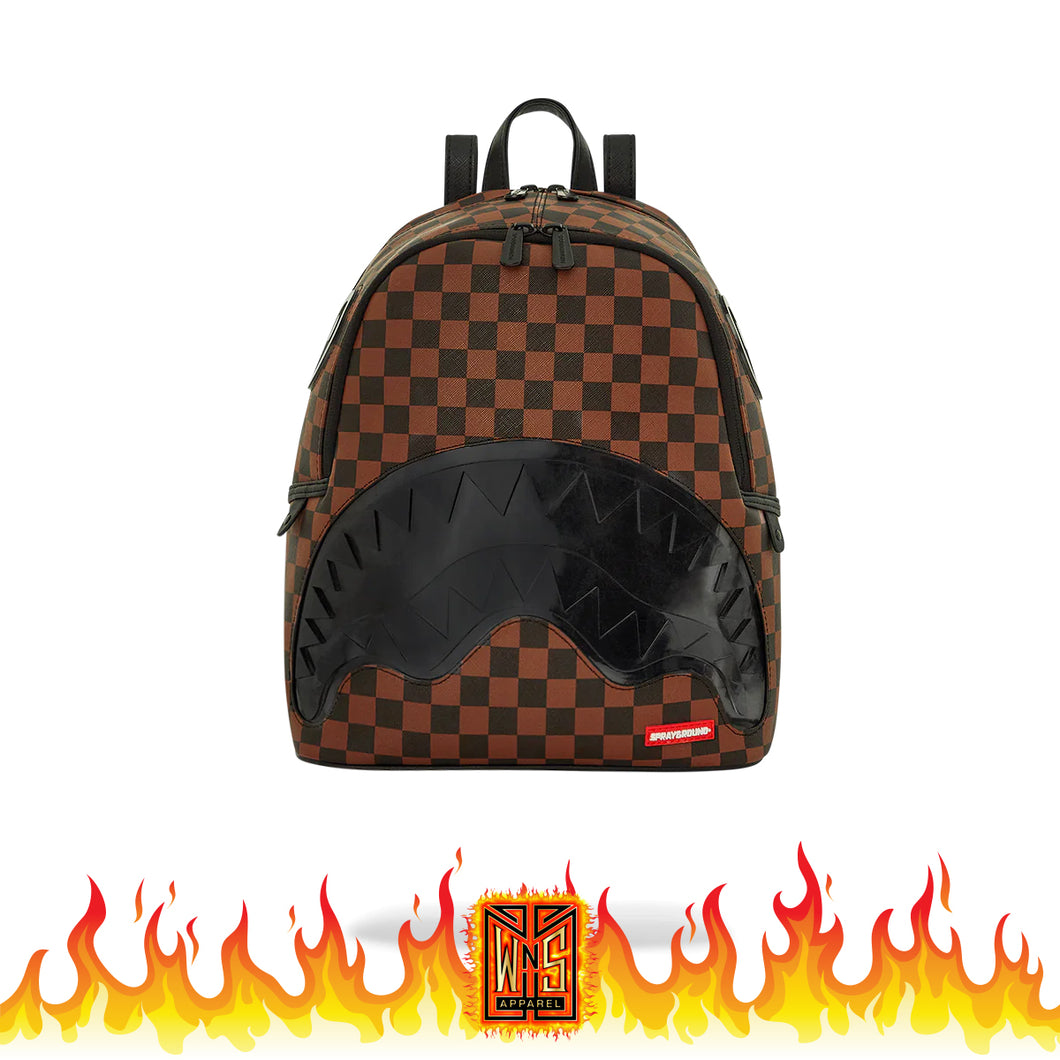 Sprayground Sharks In Paris Clear For Takeoff Savage Backpack