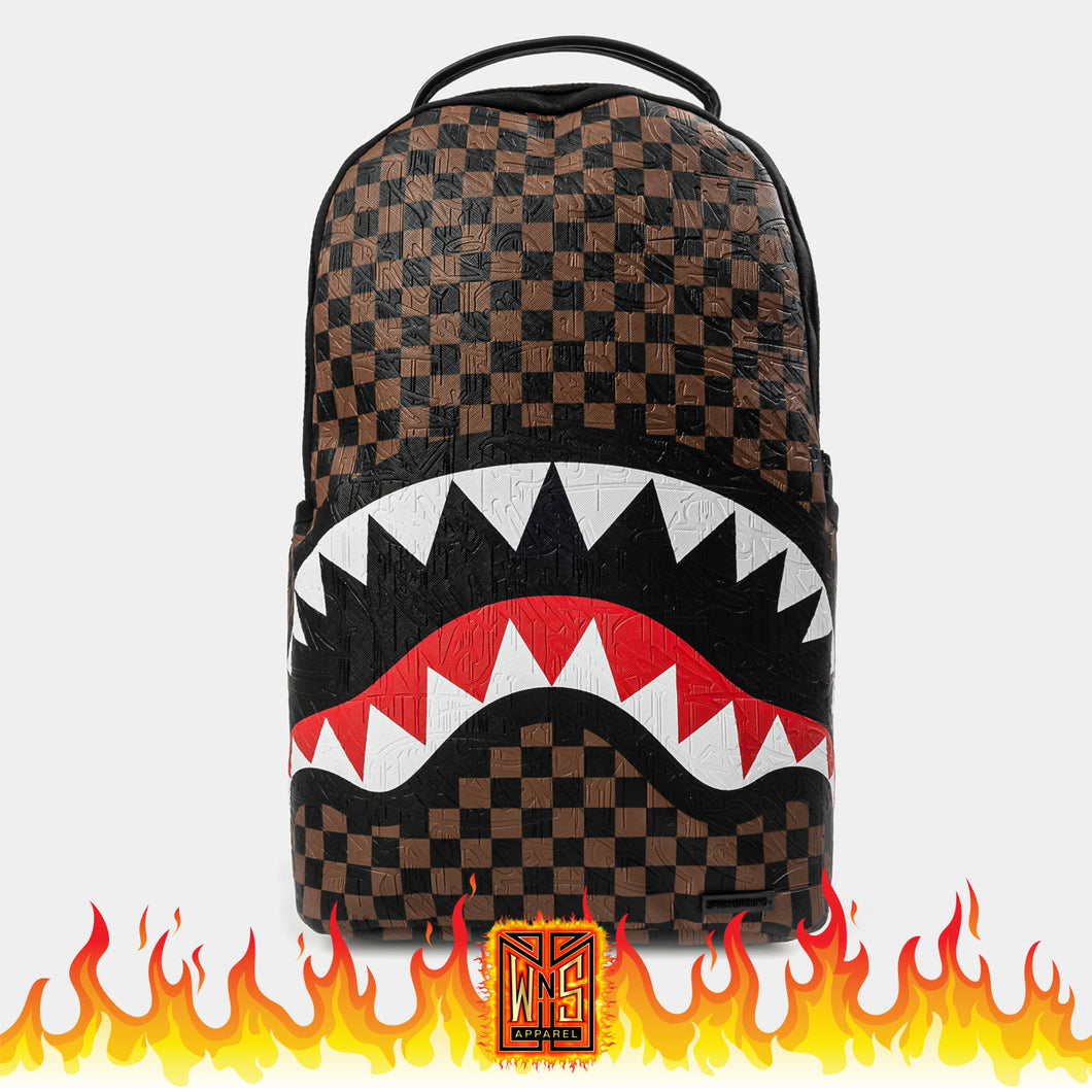 Sprayground Sharks In Paris Emboss Backpack