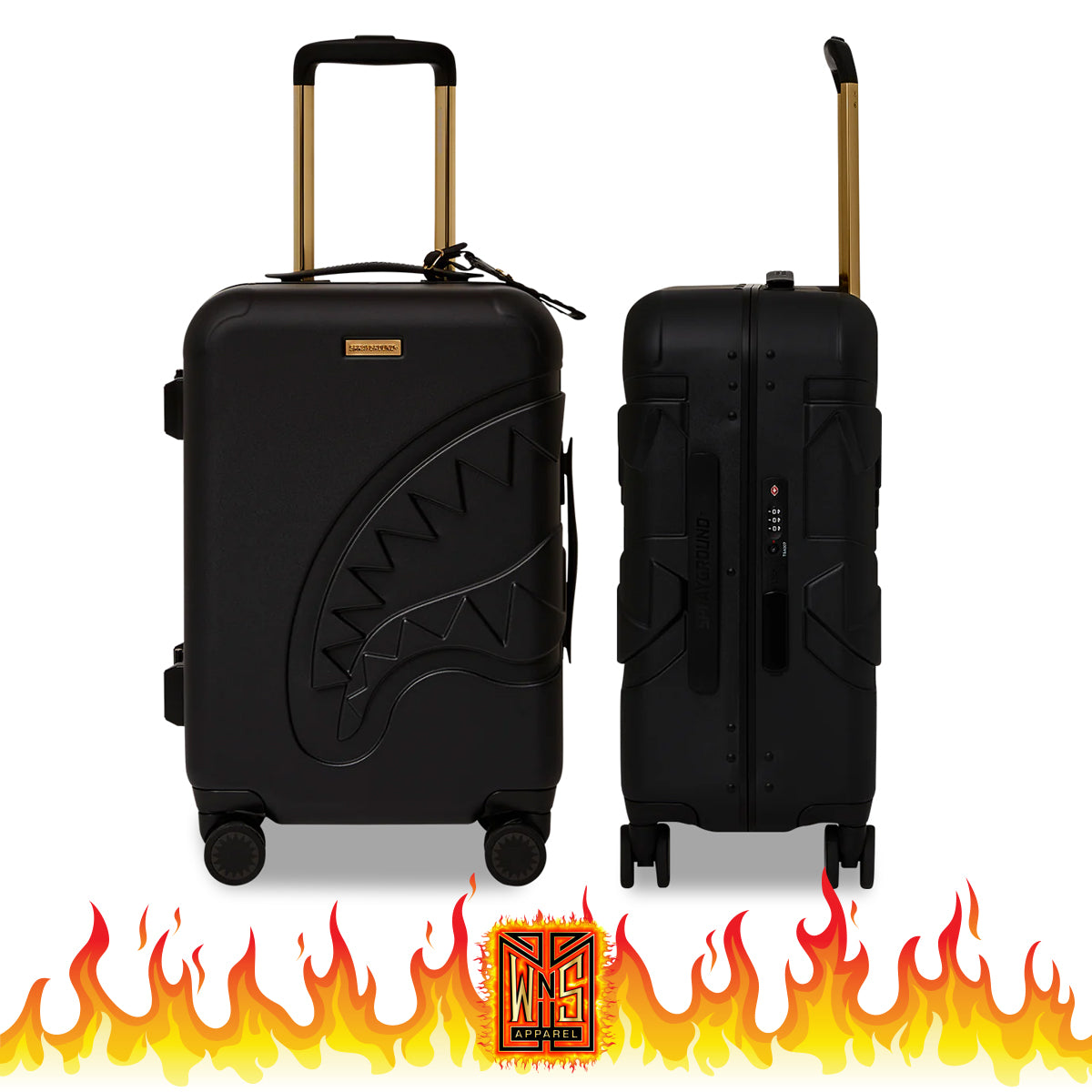Sprayground Sharknautics Hardshell Carry-On Luggage – WNS Apparel