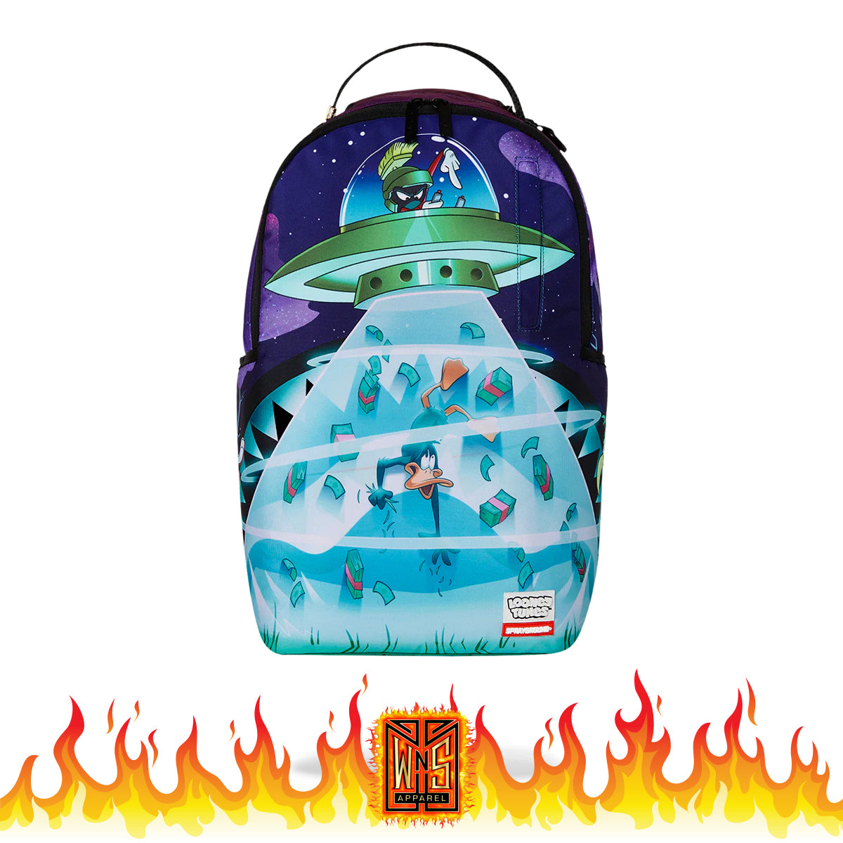 Sprayground Looney Tunes Marvin The Martian Backpack - Thumbnail 4