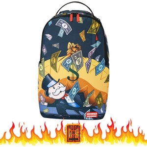 Sprayground Monopoly Money Bag Backpack