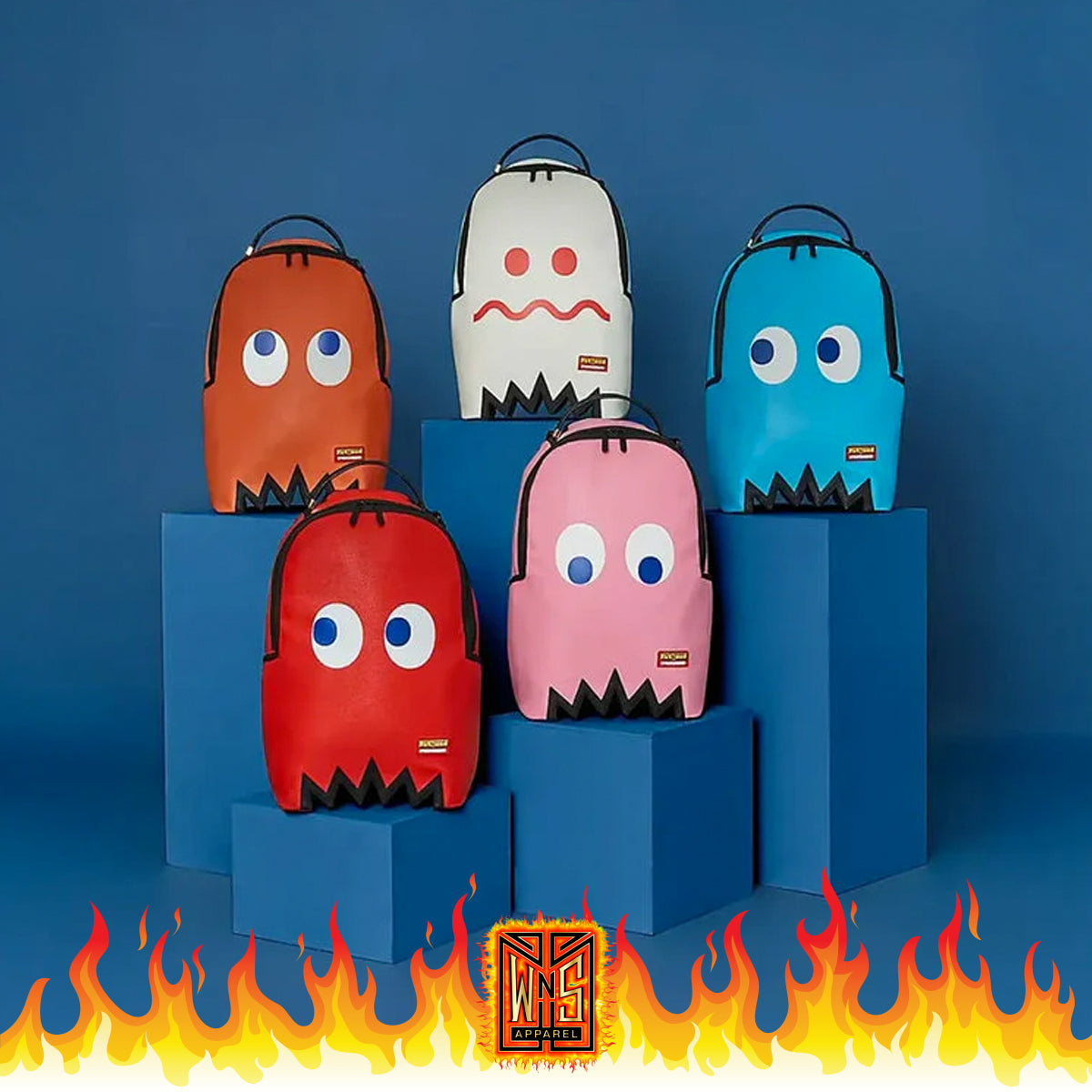 Sprayground Mystery Ghost Pac-Mac Backpack – WNS Apparel