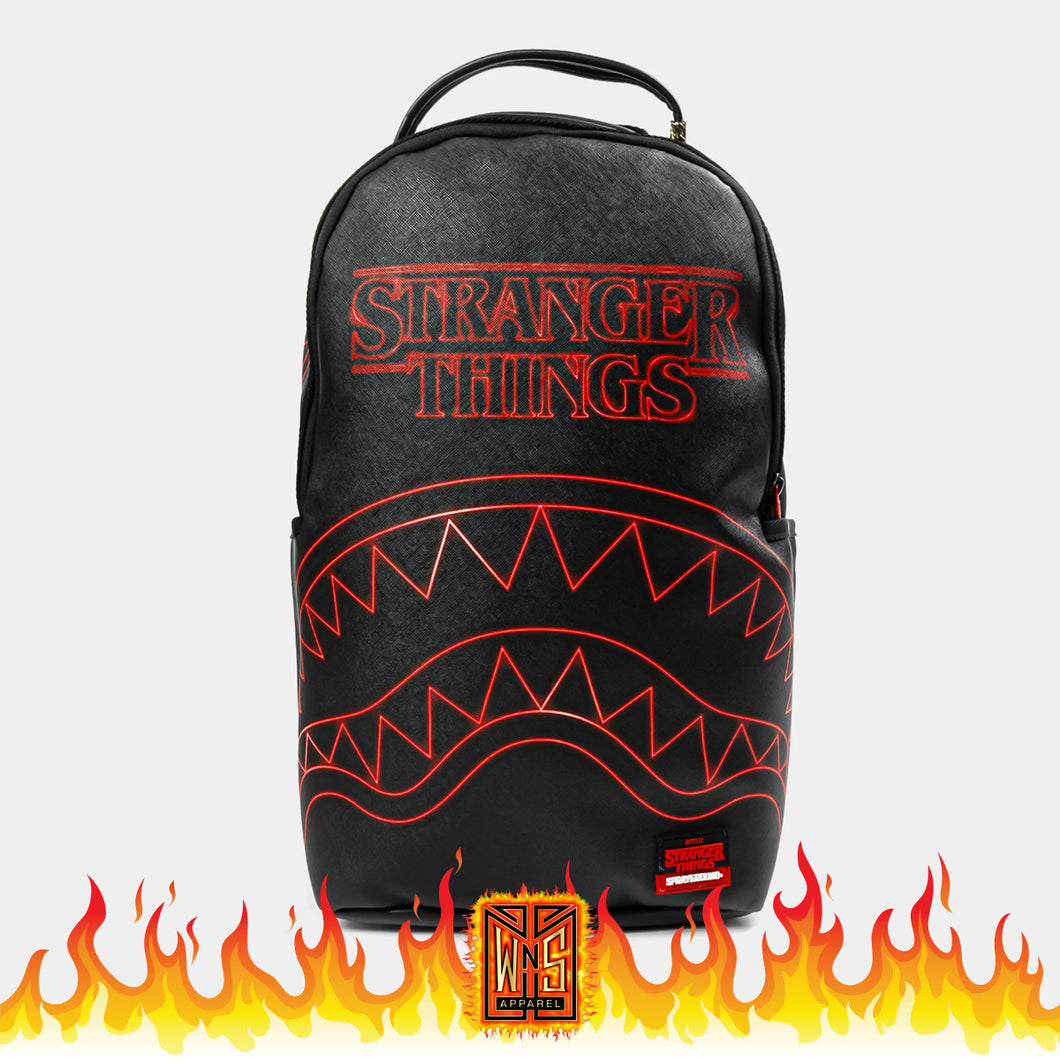 Sprayground Stranger Things Logo Backpack