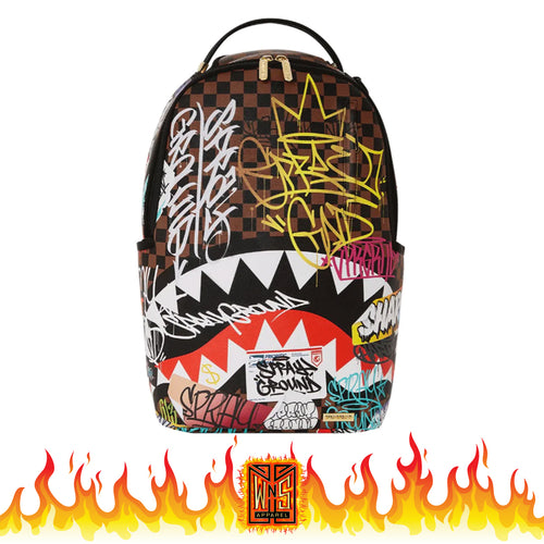 Sprayground Tagged Up Graffiti Backpack