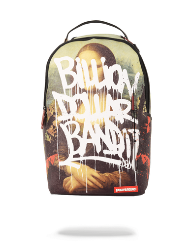 Sprayground Billion Dollar Bandit Mona Lisa