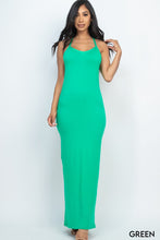 Racer Back Maxi Dress