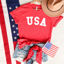 USA Bold Short Sleeve Graphic Tee