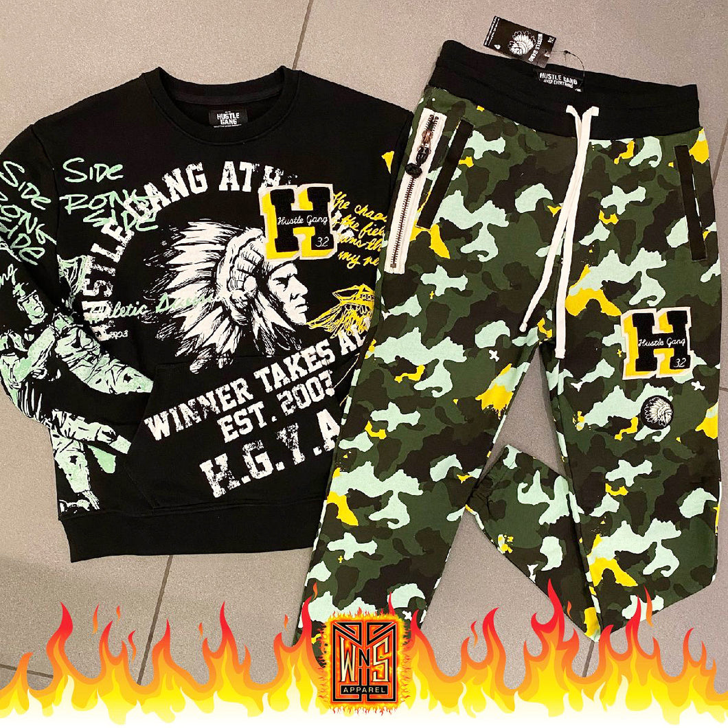 Hustle Gang All In Crew + Joggers