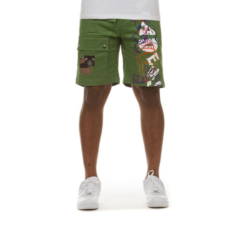 Akoo All Conference Shorts (Artichoke Green)