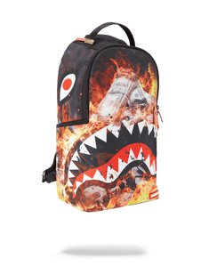 Sprayground FIRE MONEY SHARK