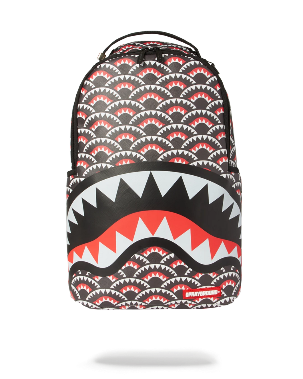 Sprayground Monogram Shark Mouth Backpack Black School Laptop