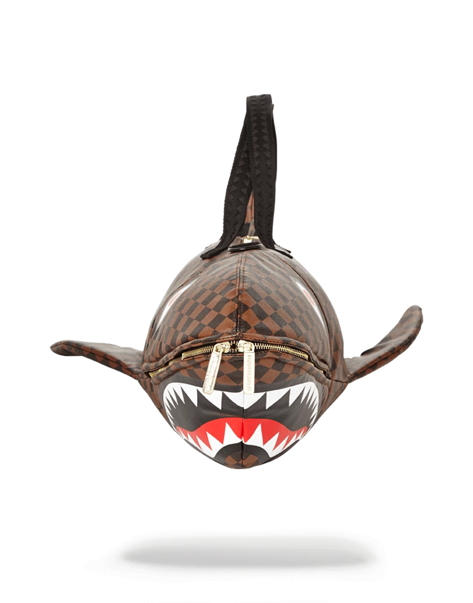 Sprayground Checkered A SHARK IN PARIS Duffle – WNS Apparel