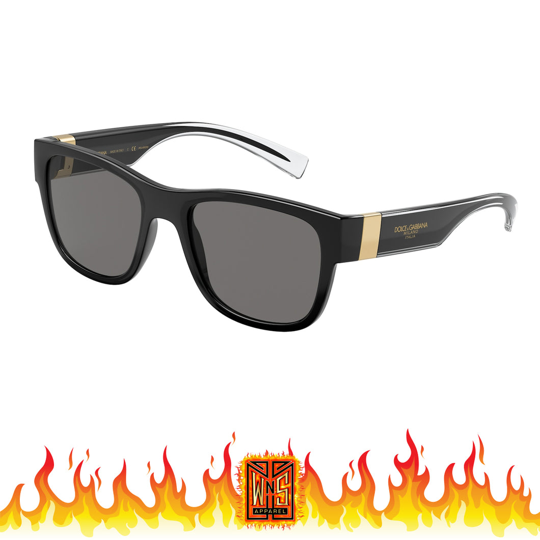 Dolce&Gabbana DG6132 Black/Polar Grey Sunglasses