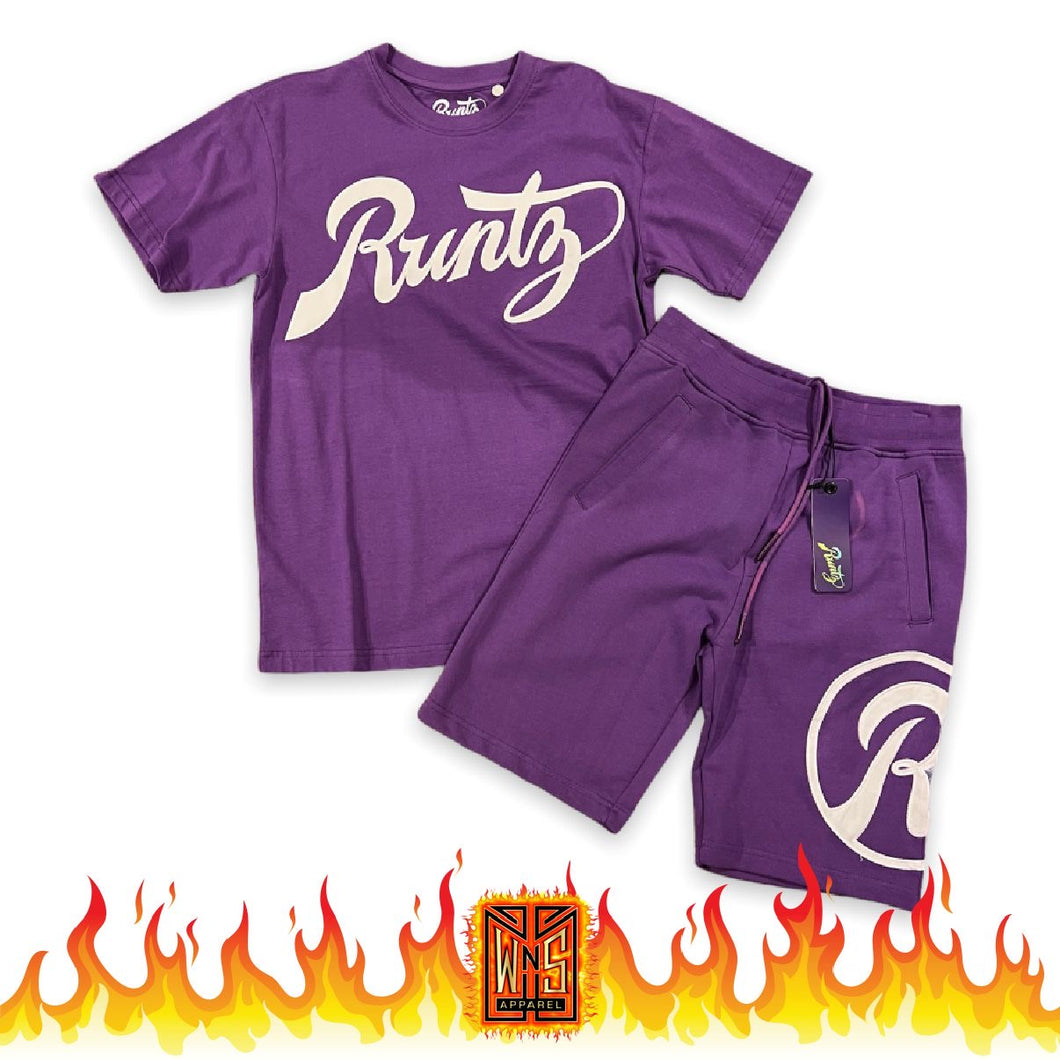 Runtz Sessions Purple Short Set