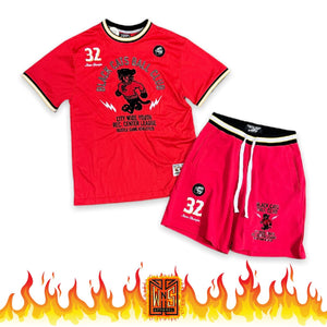 Hustle Gang Black Cats Jersey + Shorts Set