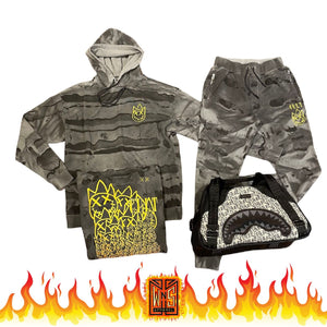 Cult of Individuality Novelty Pullover Sweatsuit