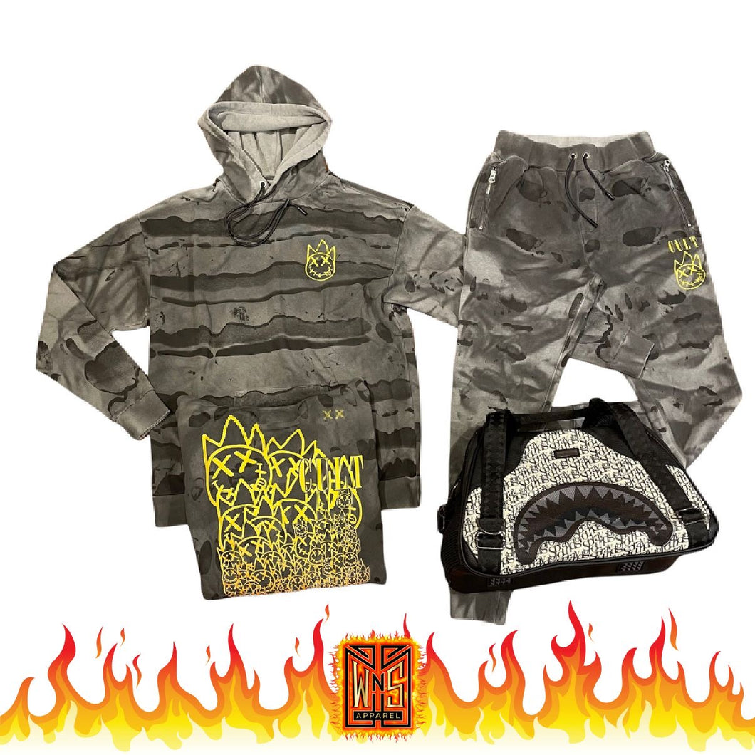 Cult of Individuality Novelty Pullover Sweatsuit