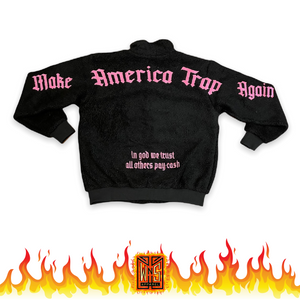 Make America Trap Again Fleece Jackets