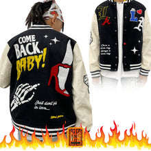 Lifted Anchors Varsity "State" Chenille Patch Varsity Jacket