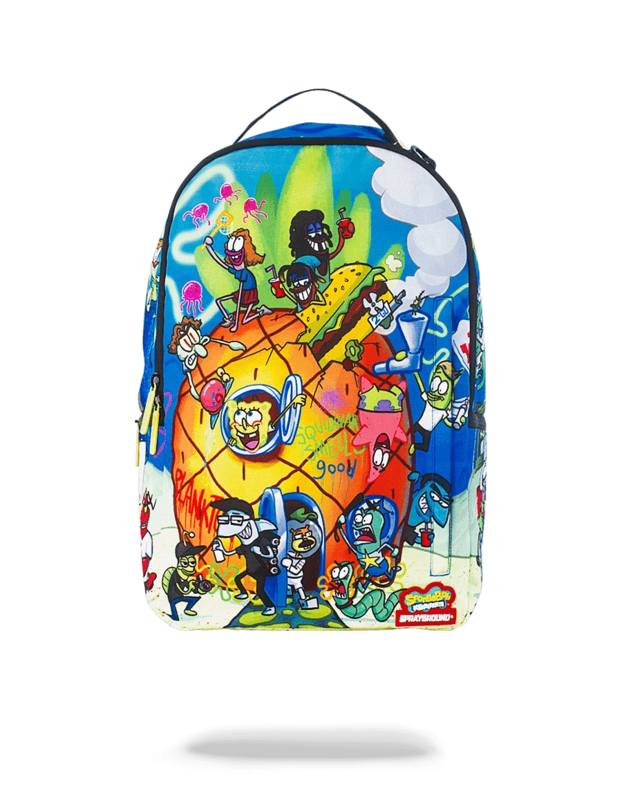 Sprayground spongebob bookbag sales