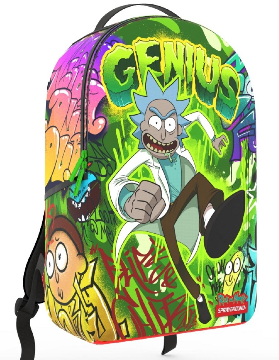 Sprayground Rick and Morty Backpack