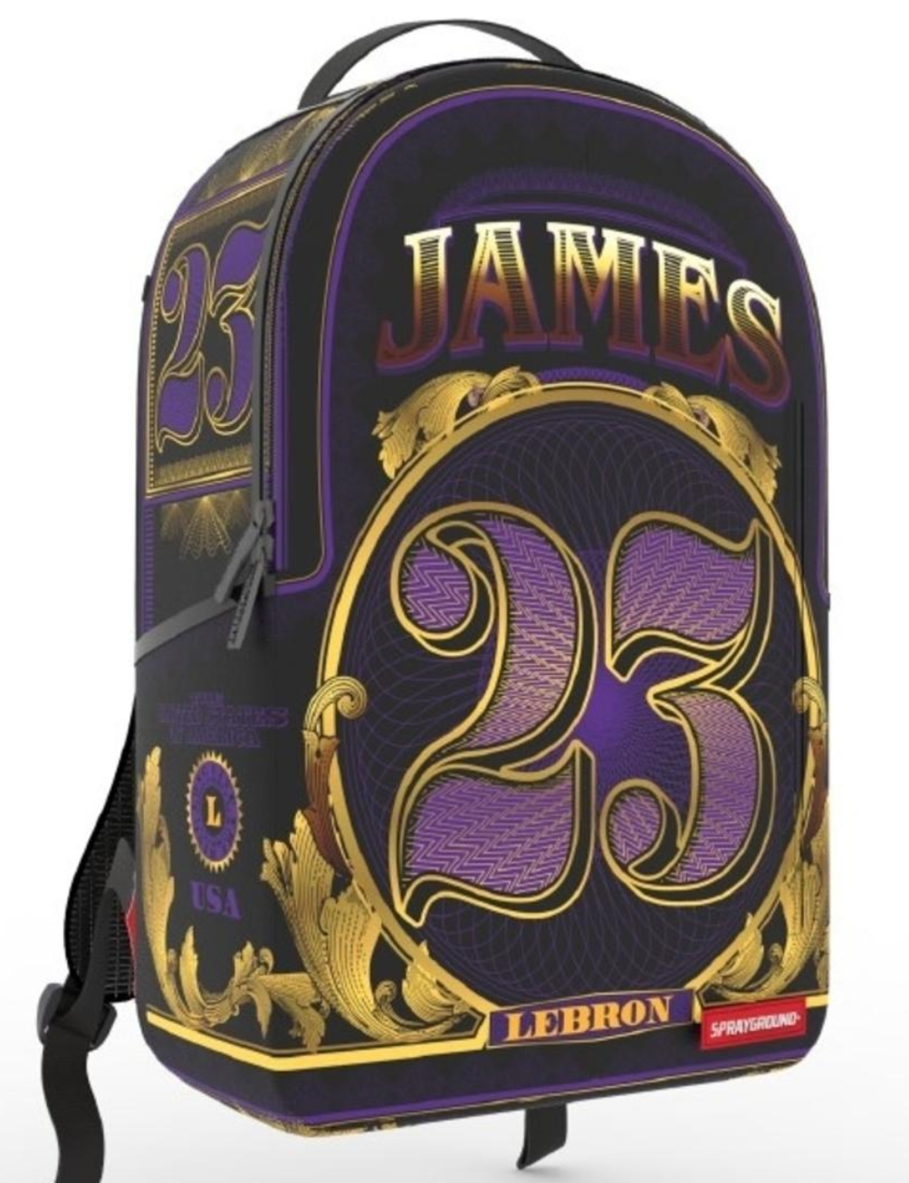 Sprayground NBA LeBron James Lakers Champion WNS Apparel