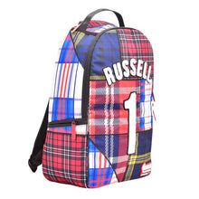Sprayground NBA D'Angelo Russell Warriors Plaid Backpack
