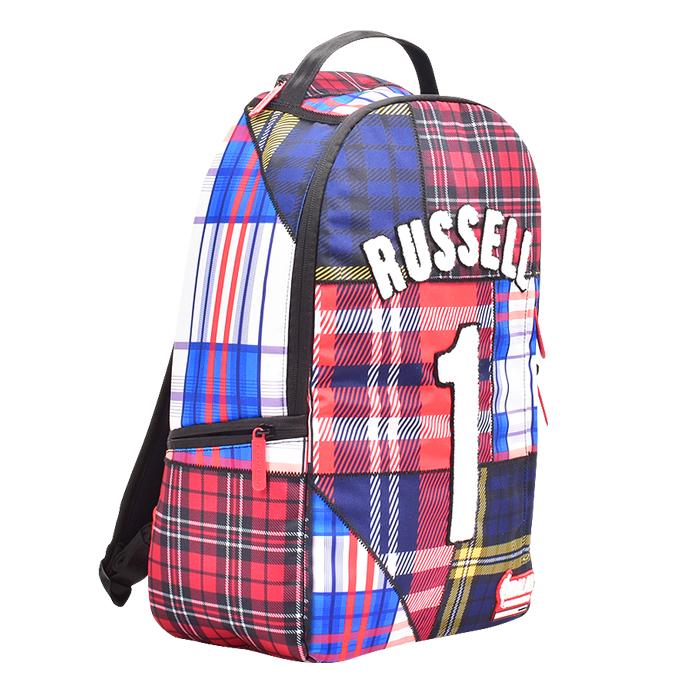 Sprayground NBA D'Angelo Russell Warriors Plaid Backpack – WNS Apparel