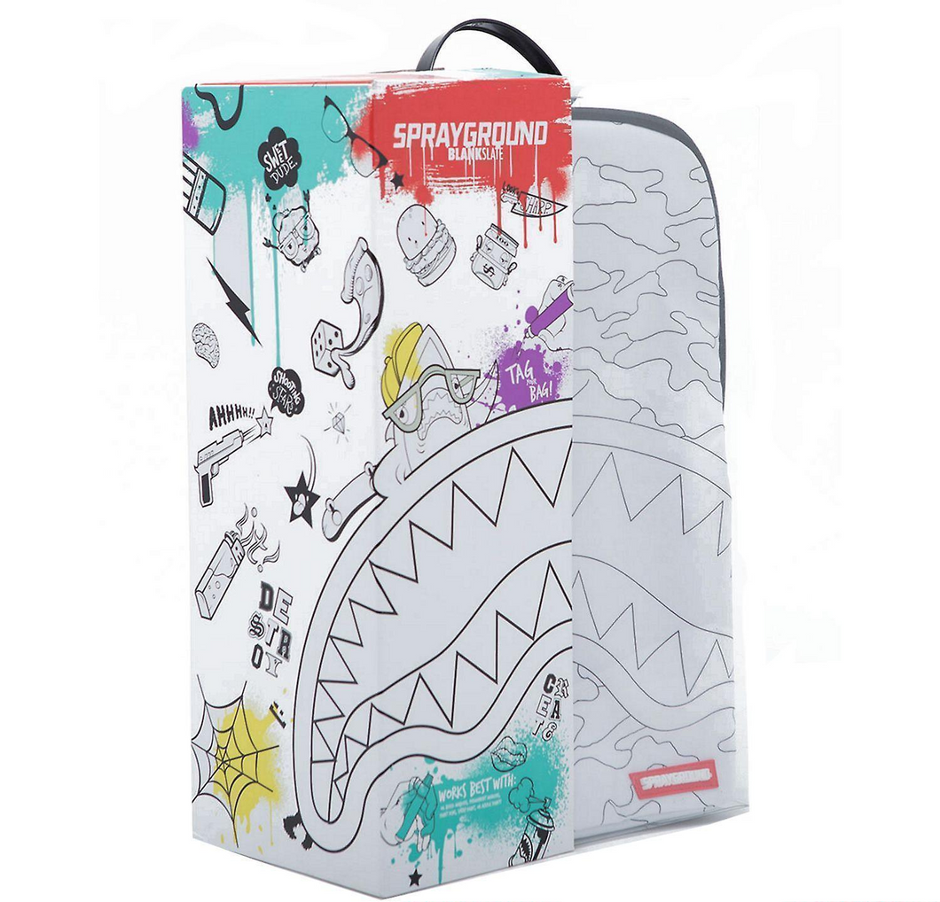 Sprayground DIY Backpack (Coloring)